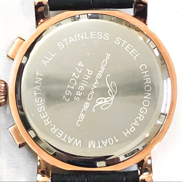 Porsamo Bleu Mens Phileas Chronograph 